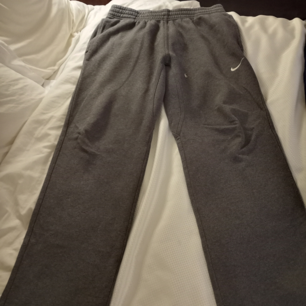Gray Nike sweats